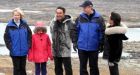 Harper visits Baffin Island's Pangnirtung