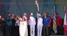 Activists interrupt Olympic torch relay