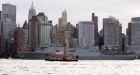 Ship built with Ground Zero steel arrives in NYC