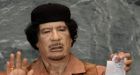 Gadhafi urges Islamic conversion for Italian women
