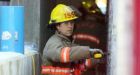 Man trapped between buildings out of hospital