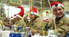 Gifts from home raise soldiers' spirits