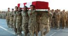 Slain soldiers final journey home begins