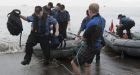 Canadian sailors find massive destruction in Haitian city