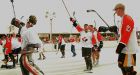 Canadians romp to 16-2 win over Americans in Afghan ball hockey game