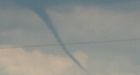 Funnel clouds twist through Airdrie area