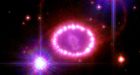 Exploding star 'viewed in 3D'