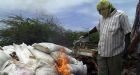 Somali militants seize and burn aid food