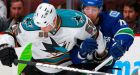 Sharks down Canucks in shootout