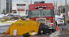 GTA woman dies in crash with fire truck