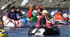 Pumpkin-paddling headmaster wins Windsor regatta