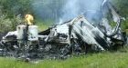 Gunshots, lightning leave man's trailer in ruins