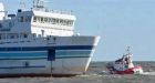 Stranded Lake Erie ferry steaming to mainland