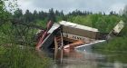 Train derails near Sudbury, Ont., after trestle collapses