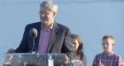 Stephen Harper in B.C. for pipeline push