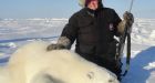 Nain woman shoots polar bear for the first time