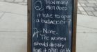 Local Lansdowne pub stirs controversy with sidewalk sign