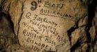 WW I graffiti sheds light on soldiers' experience