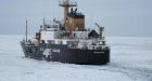 Icebreakers working to free 10 ships caught in heavy ice