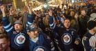 Winnipeg Jets fans celebrate as team secures NHL playoff spot