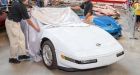 In photos: Chevy finishes restoring one millionth Corvette after sinkhole damage