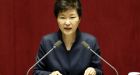 South Korea's president warns of North Korea collapse