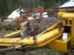 Excavator having a nap!