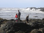 Me and the Kids at Ucluelet, BC