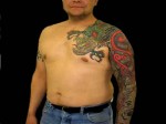 Tattoo trbal arm sleeve
